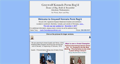 Desktop Screenshot of greywolfmals.com